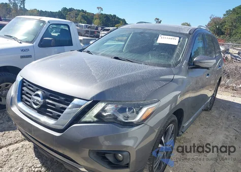 2019 Nissan Pathfinder Platinum z USA, uszkodzony, nr VIN 5N1DR2MM1KC642787
